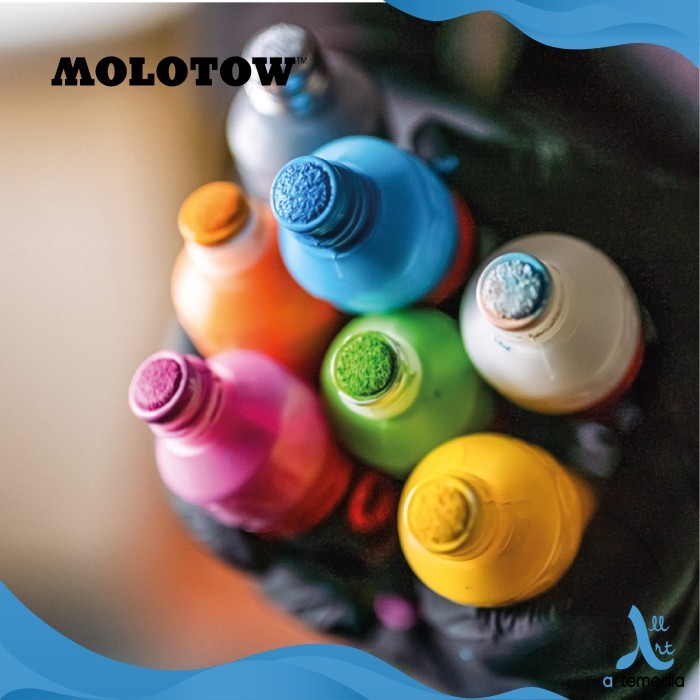 

Molotow Dripstick Permanent Acrylic Paint 10mm Dripink Bullet - SIGNAL WHITE