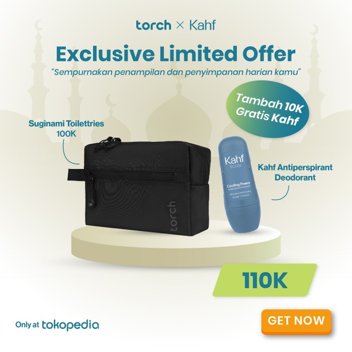 

TORCH Suginami Packing Set - Pouch Travelling - Charger, Black