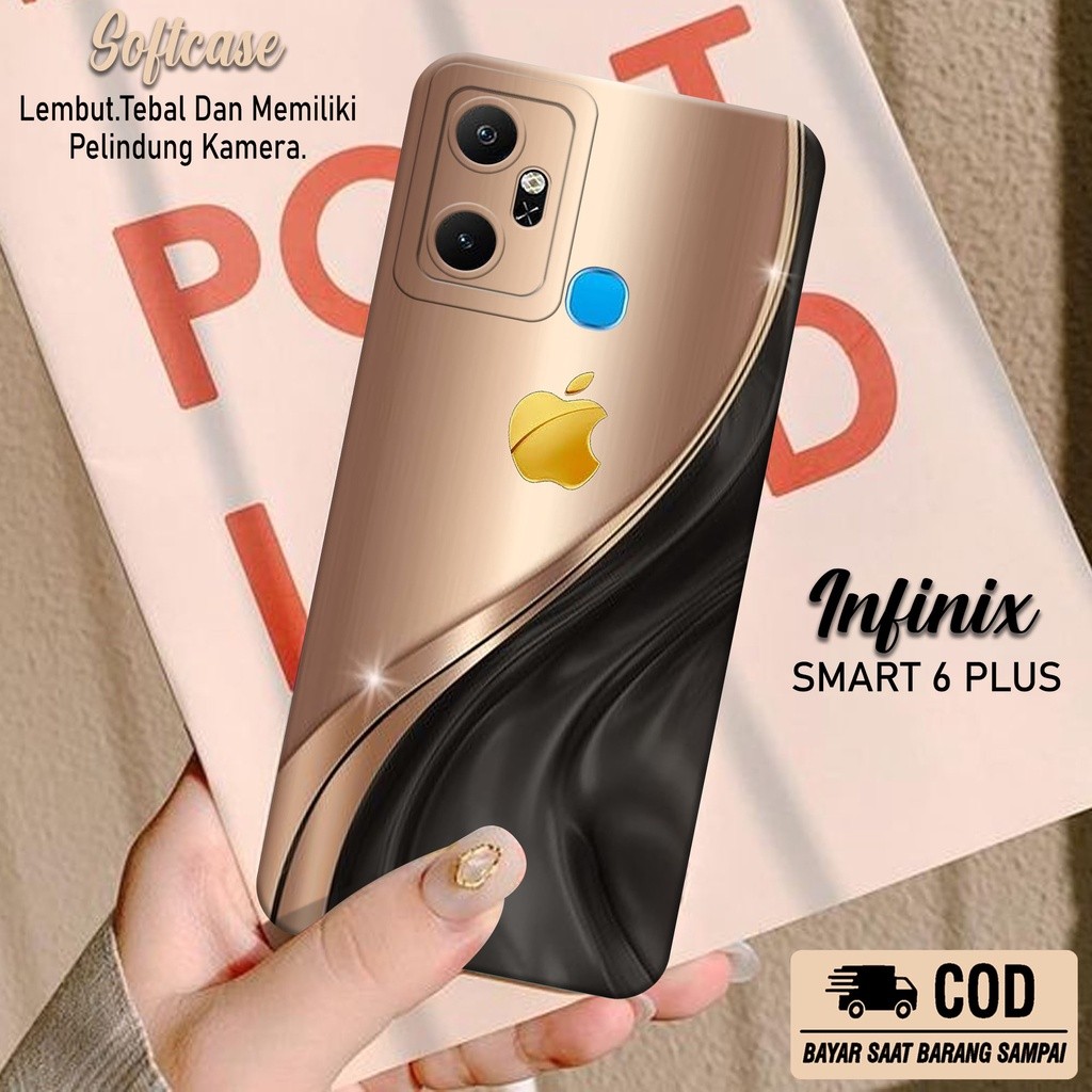 Case Hp Infinix Smart 6 Plus - Softcase Infinix Smart 6 Plus Terbaru - Casing Infinix Smart 6 Plus -