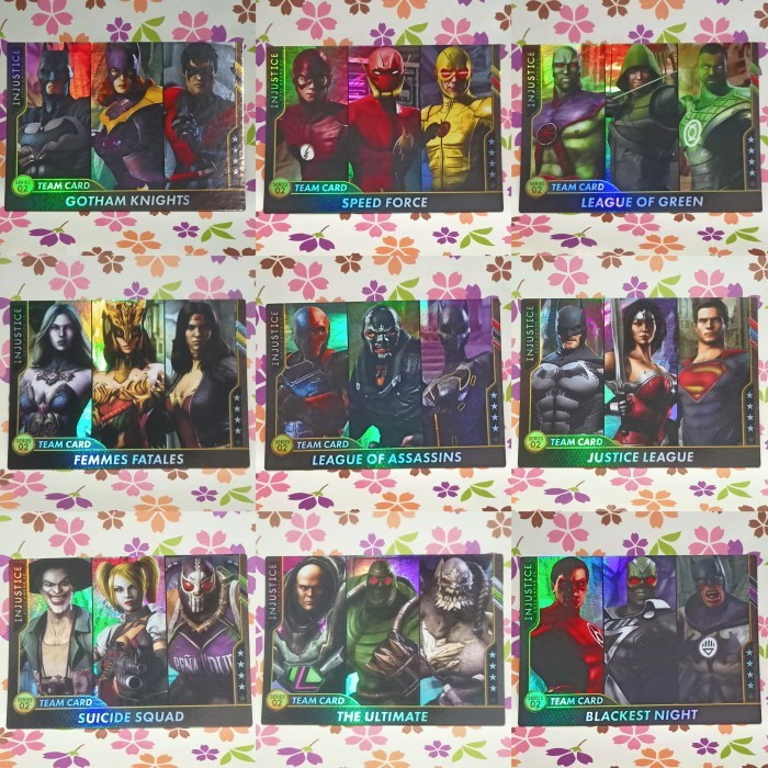 injustice platinum team card satuan FOIL - THE ULTIMATE