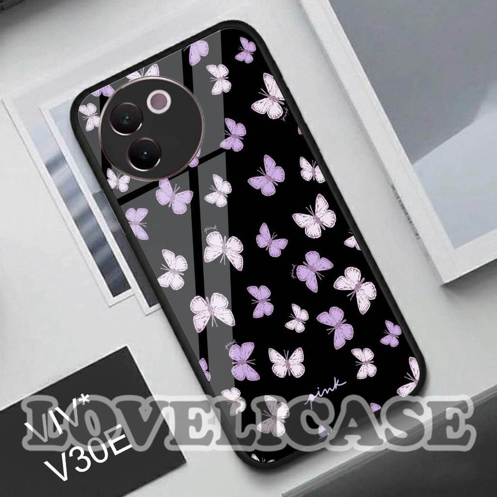 (Q05) Softcase  Vivo V30E - Case Hp Terbaru Anti Air TPU VIVO V30E Lovelicase