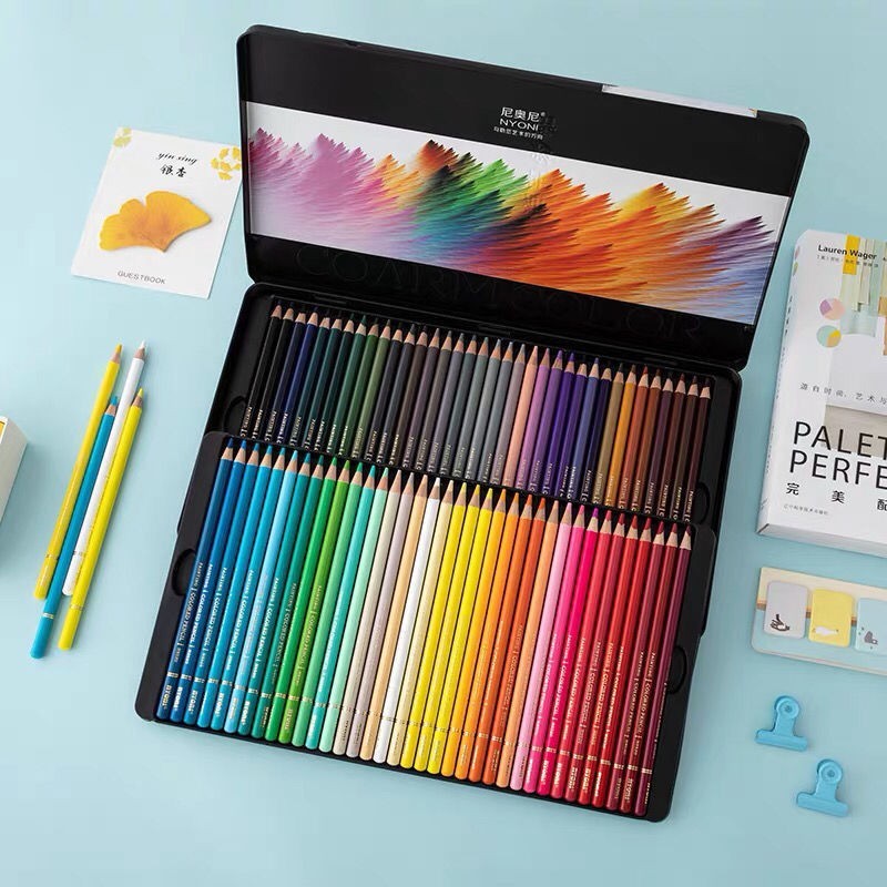 

12/24/36/48/72/100/120 Colores 색연필 Oily/Water Colored Pencil Art Supplies Lapices Painting for School Stationary Speciality