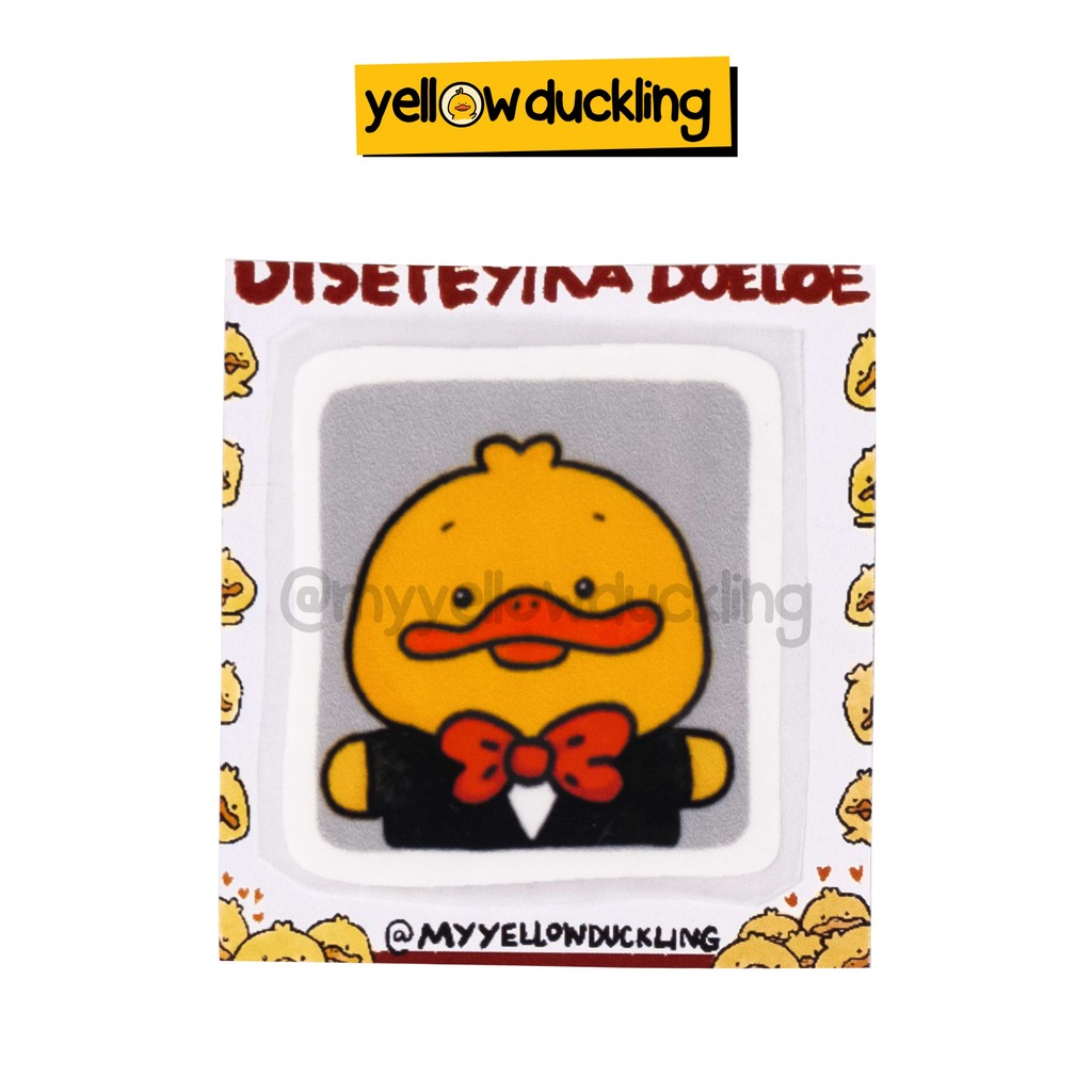 

DISETEYIKA - ITIK FOTO BOSS - YELLOW DUCKLING - SABLON