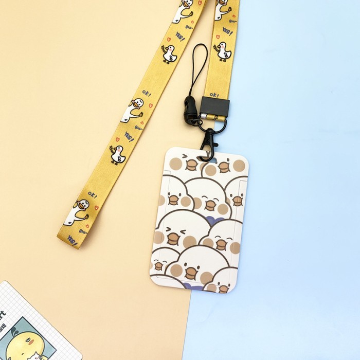 

Hodaal Lanyard id card lucu / cute animal / lanyard id karakter binatang - DUCK