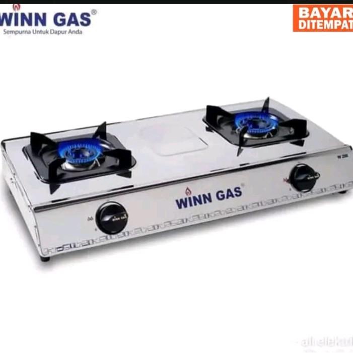 PROMO KOMPOR TUNGKU 2 WIN GAS, KOMPOR 2 TUNGKU MURAH, KOMPOR WIN GAS W288