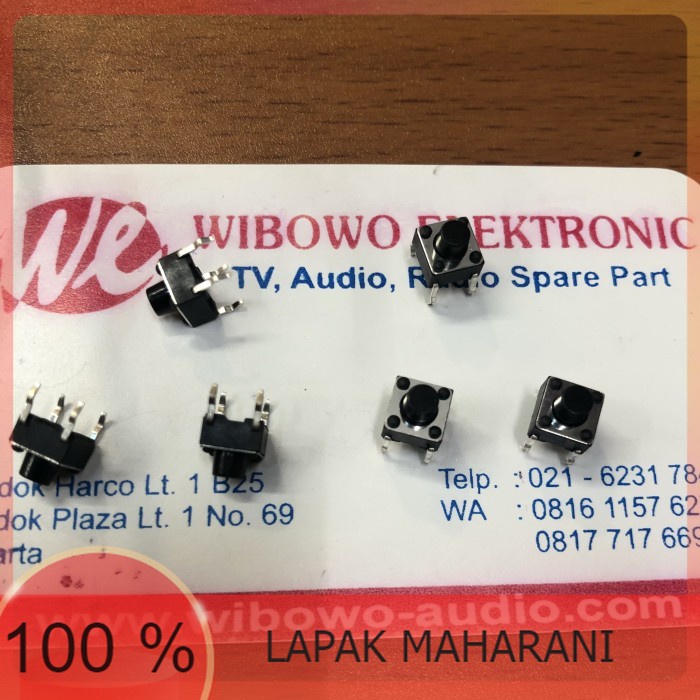 Tactile switch 4pin 6x6x6 tut switch push button