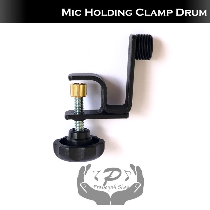 New Promo Mic Holder Clamp Drum Snare Tom Mount Mikrofon
