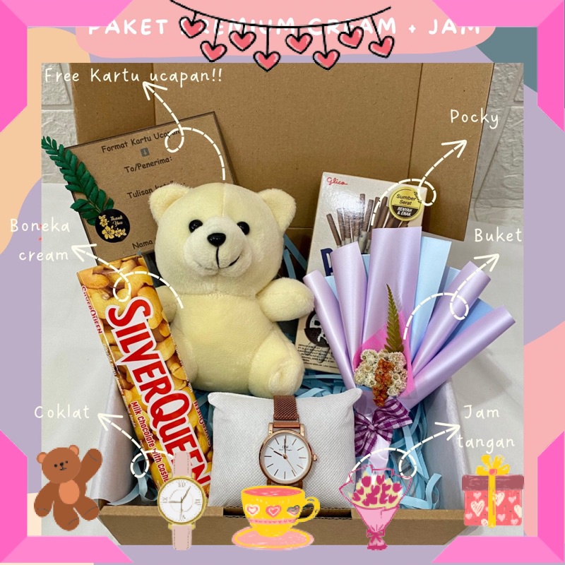 

KADO HAMPERS BAYI ANAK MUDA REMAJA PACAR KEKASIH BIKIN ROMANTIS ANNIVERSERY/ Aralia-KADO ULANG TAHUN CEWEK KADO PAKET PREMIUM JAM KADO JAM HAMPERS ANNIVERSARY KADO WISUDA CEWEK HAMPERS ULANG TAHUN GIFT BOX HAMPERS / ULTAH LAHIRAN WISUDA JADIAN