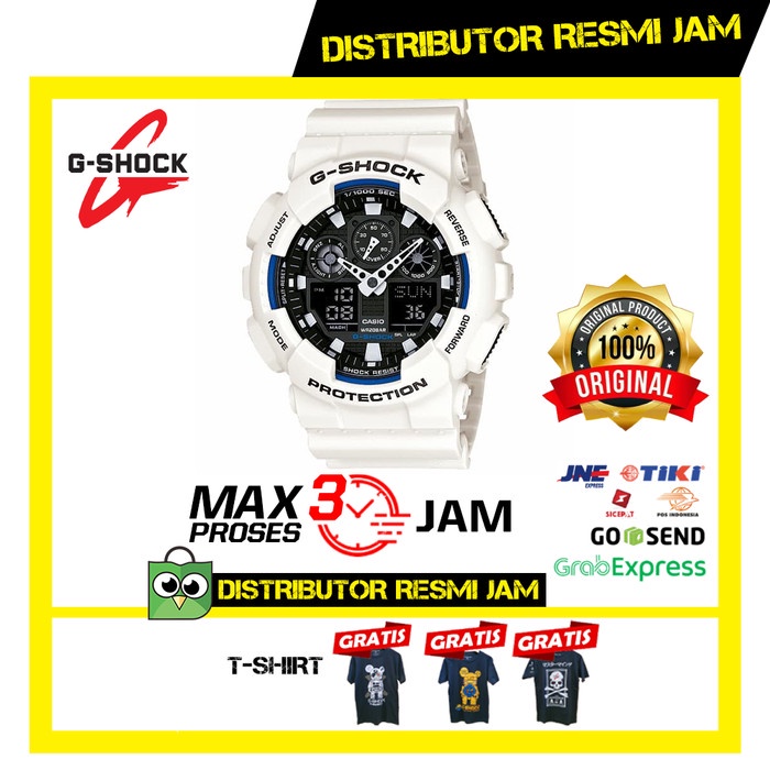 GShock GA-100B-7ADR GA-100 GA100B GA100 Garansi Resmi 2 Tahun