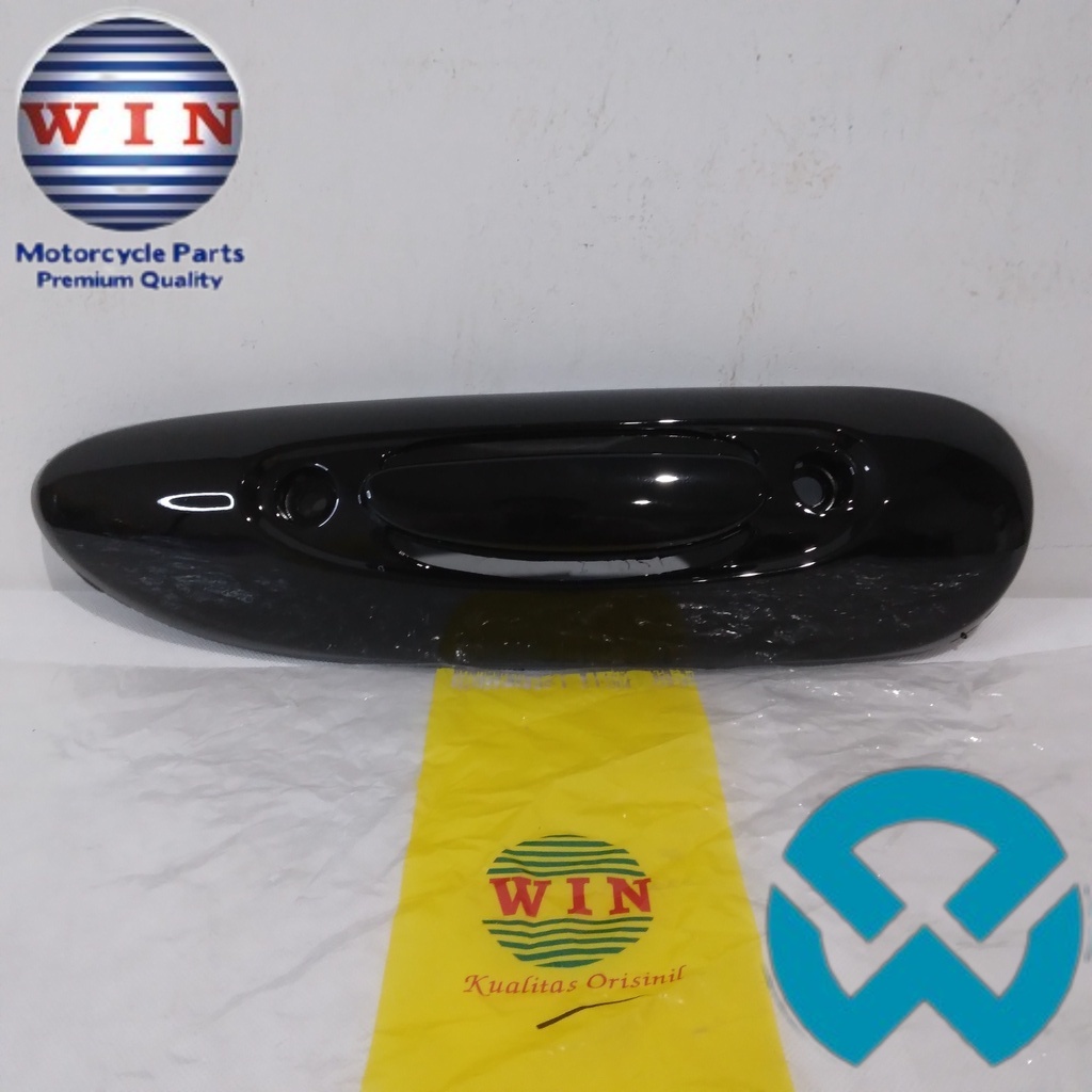 Tutup Knalpot Scoopy 110 FI 2013 2014 2015 | muffler cover WIN | penutup kenalpot motor injeksi all 