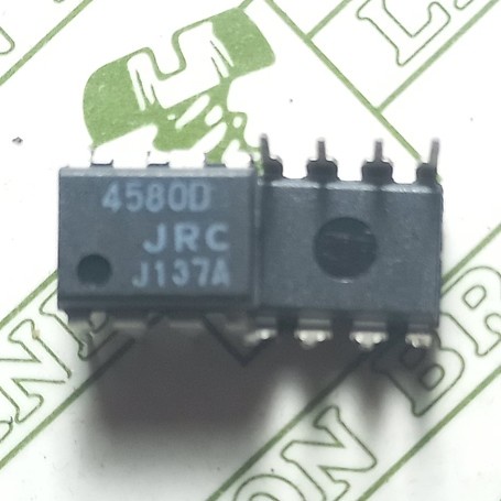 IC JRC4580D ORIGINAL JRC 4580 D 4580D JRC4580 dual op amp ori asli