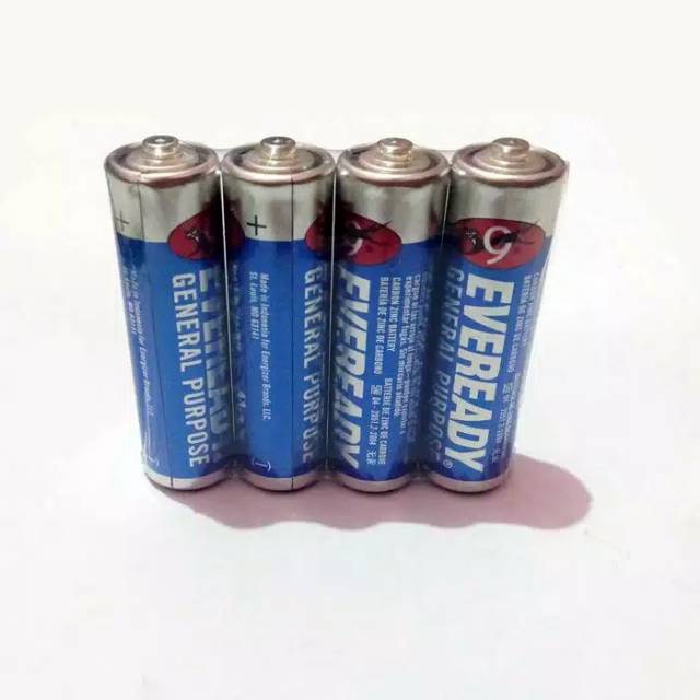 Battery aa a2 eveready biru batre batterai batu ABC