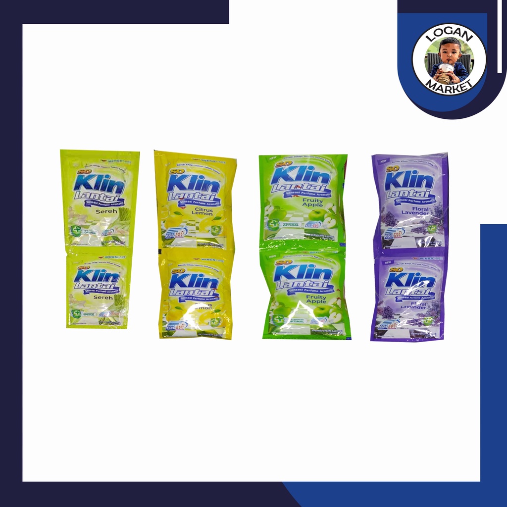 So Klin SoKlin Lantai Renceng 12 Pcs Sachet 12Pcs