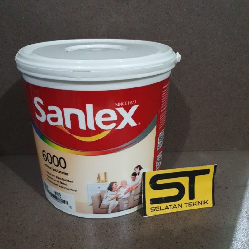 sanlex 6000 cat tembok interior 5 kg