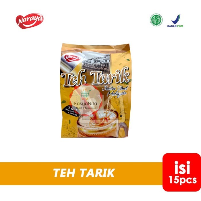 

Naraya Teh Tarik 3in1 Bubuk Minuman Teh Tarik Malaysia (1 Bag isi 15) - FasyAnita Mart Denpasar