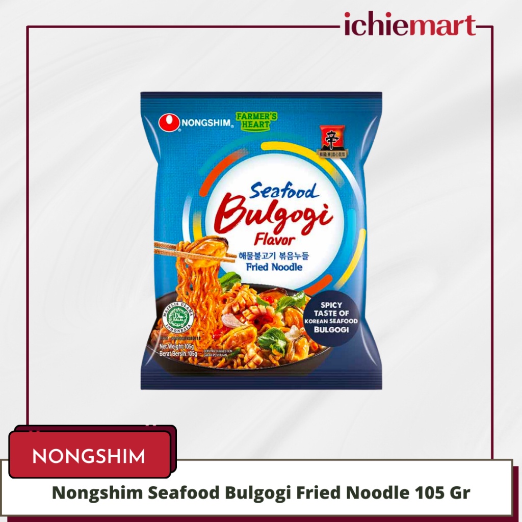 

Nongshim Seafood Bulgogi Fried Noodle 105 Gr