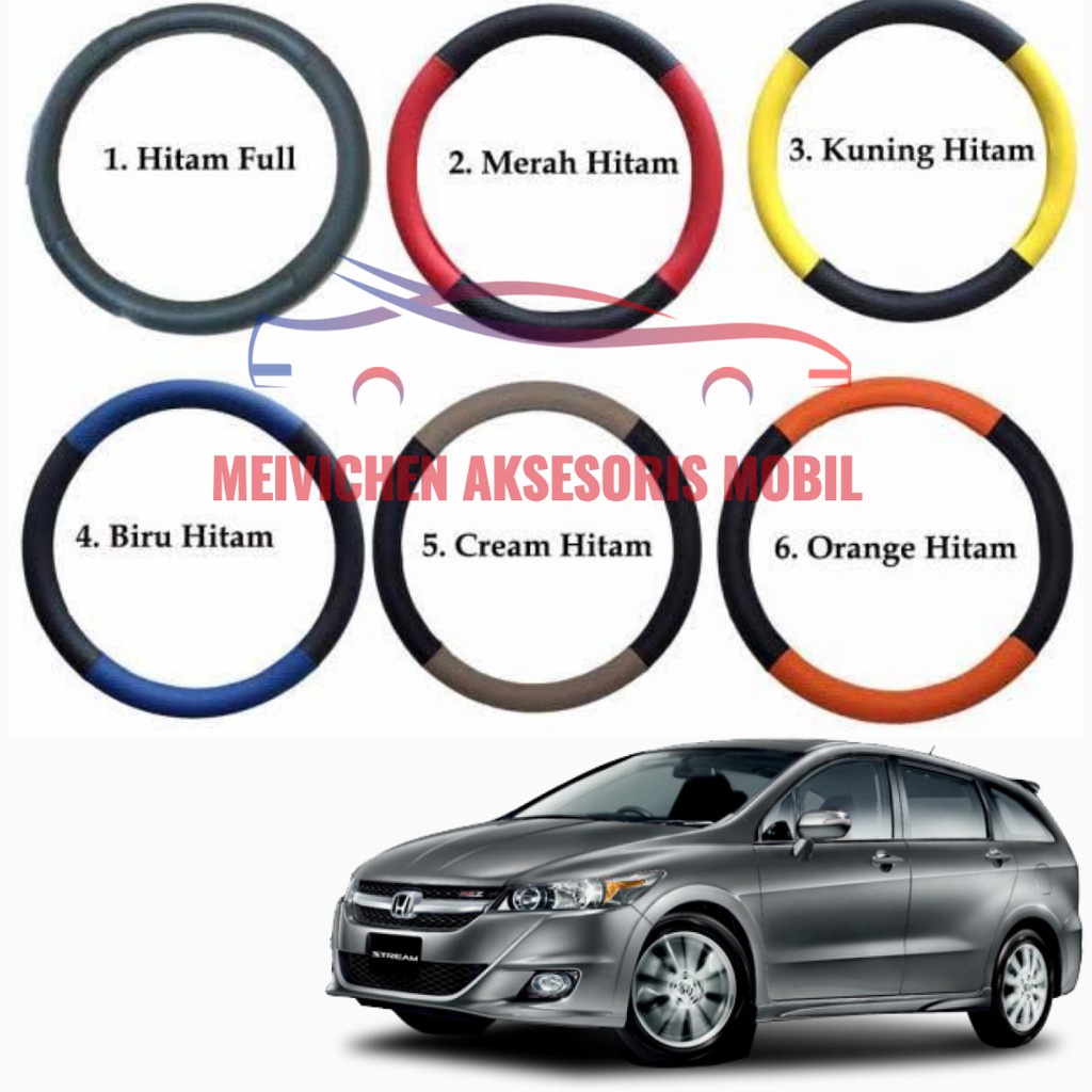 Sarung Stir Mobil - Cover Steer - Setir Mobil Stream Honda Variasi mobil