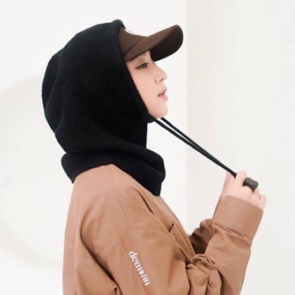TERBARU DEBALACLAVA BALACLAVA KUPLUK HIJAB RAJUT TREND /KUPLUK HIJAP WANITA
