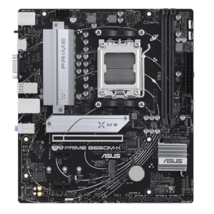 ASUS PRIME B650M-K Motherboard AMD B650 AM5 Micro-ATX DDR5