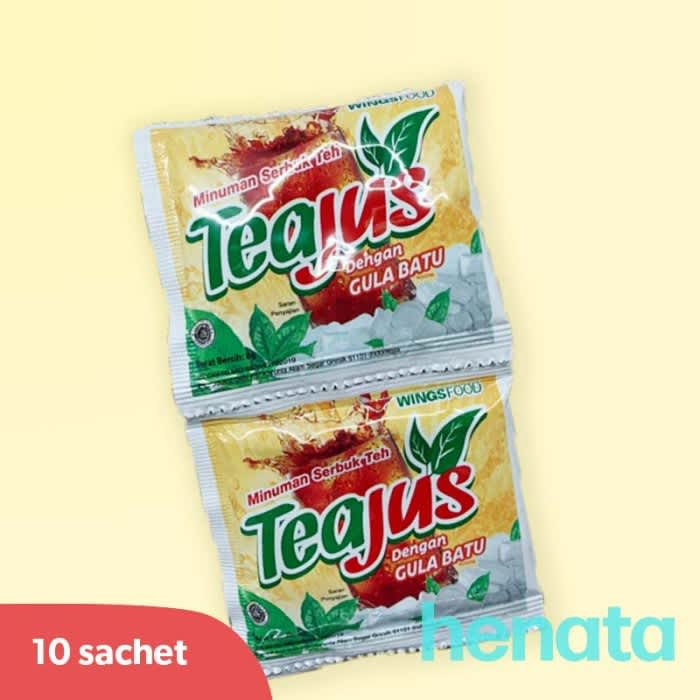 

Tea Jus / Teajus Minuman Teh Serbuk Sachet Renceng