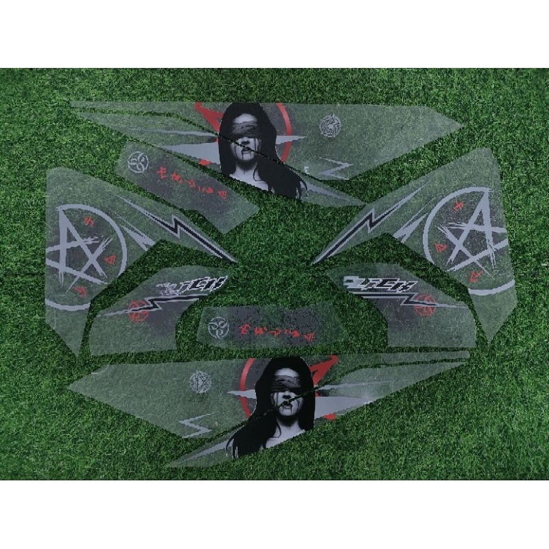 STRIPING STICKER VARIO LED OLD 125 150 TRANSPARAN CUSTOM VARIASI