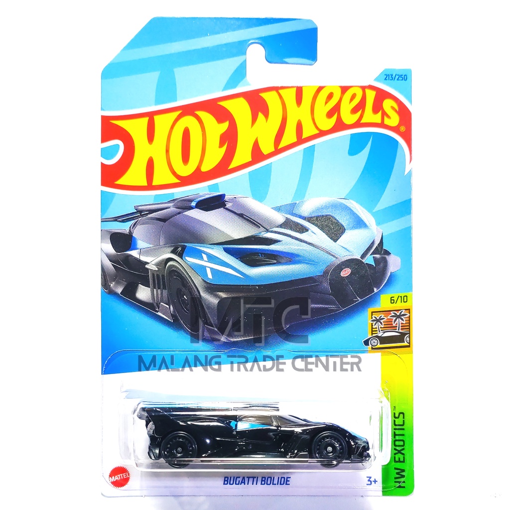 Hot Wheels Bugatti Bolide Hitam Biru N 2023