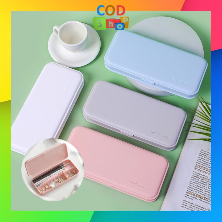 

COD - S5983 Tempat Pensil / Kotak Pensil Multifungsi Minimalis / Kotak Alat Tulis Portabel / Tempat Pensil Perlengkapan Sekolah