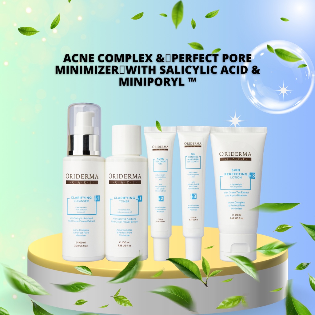 Oriderma Care Acne Complex (SERIES B) / Paket Skincare Khusus Jerawat
