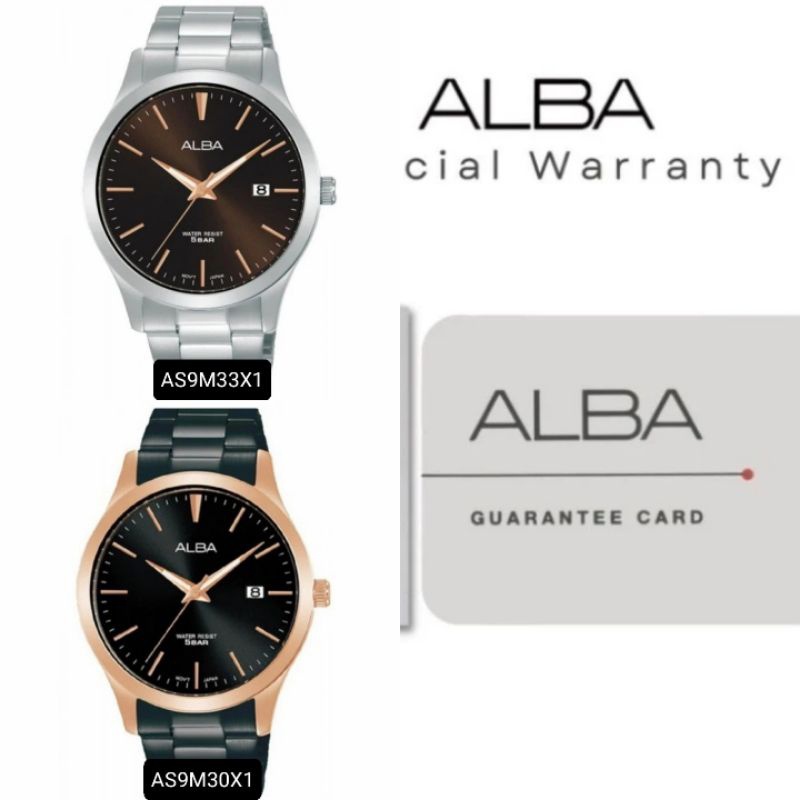 Jam Tangan Alba Pria AS9M33X1 AS9M33 AS9M30 Original