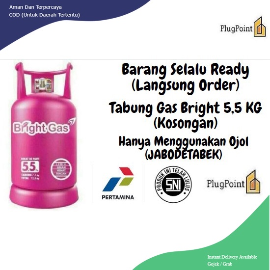 TABUNG GAS ELPIJI 5,5 KG KOSONGAN