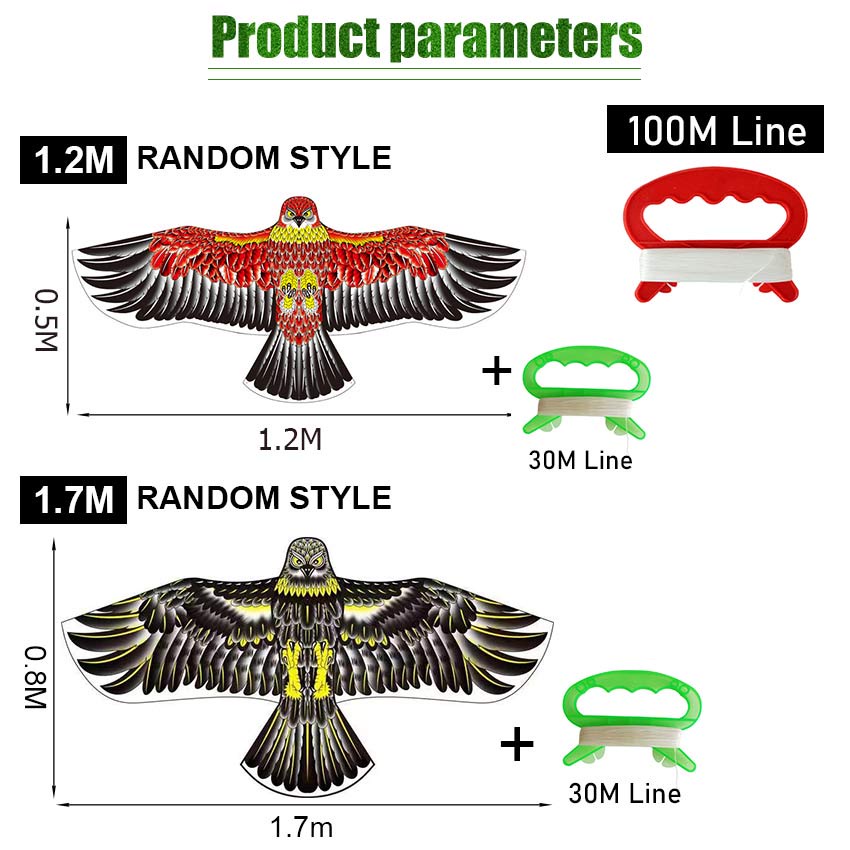 Layangan Elang Jumbo Lukis Kain Layang Elang Mainan Layangan 1.2/1.7M / Layangan Motif Elang Lebar