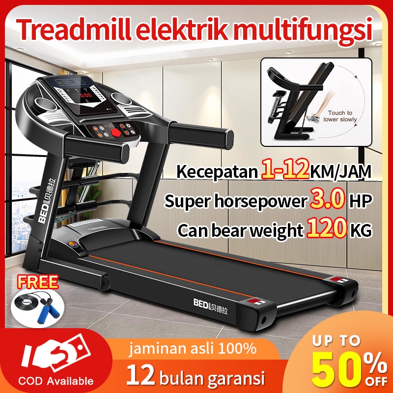 Treadmill Multifungsi JF Treadmill Olahraga Murah Treadmill Gym / Treadmill Latihan Olahraga