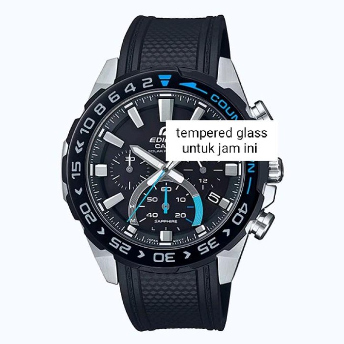 nur tempered glass for CASIO EDIFICE EFS-S550PB-1AV anti gores jam tangan TG pelindung layar screen 