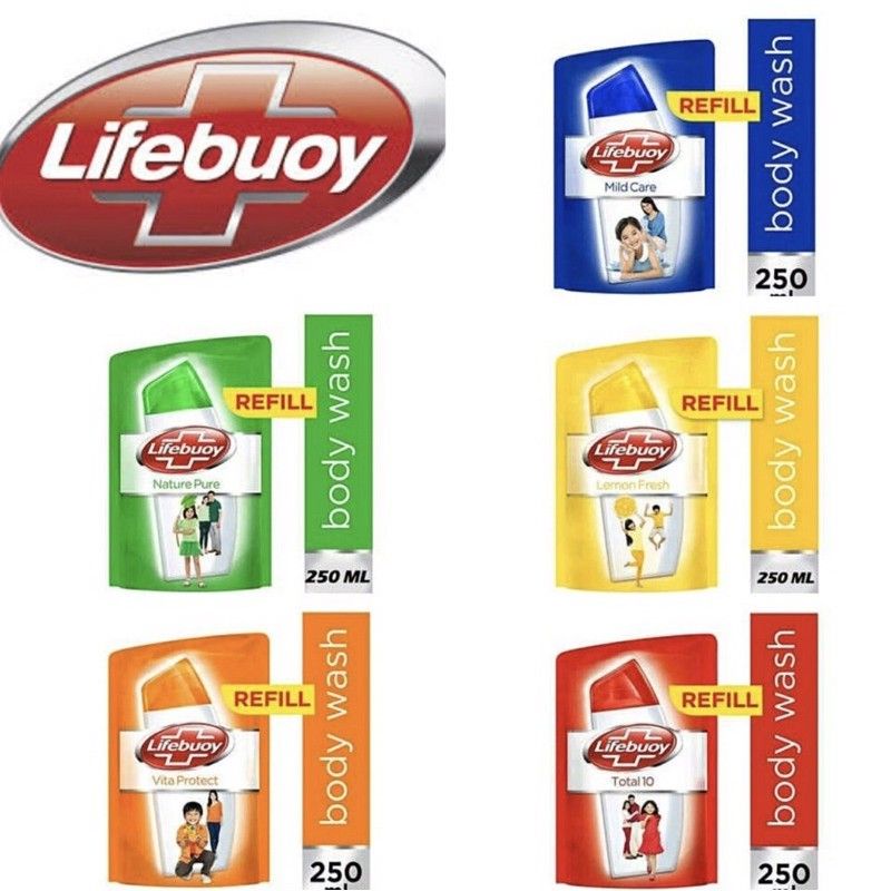 Sabun Cair Lifebuoy Bodywash refill 250ml