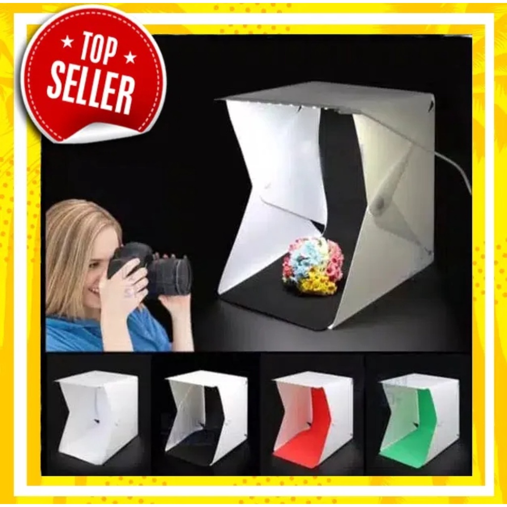 (TOPSELLER1) BOX LED Foto Portable - Mini Studio Photo Box LED Portable
