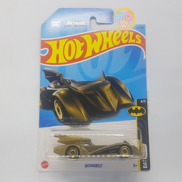 Emran Hot Wheels Batmobile Gold N23