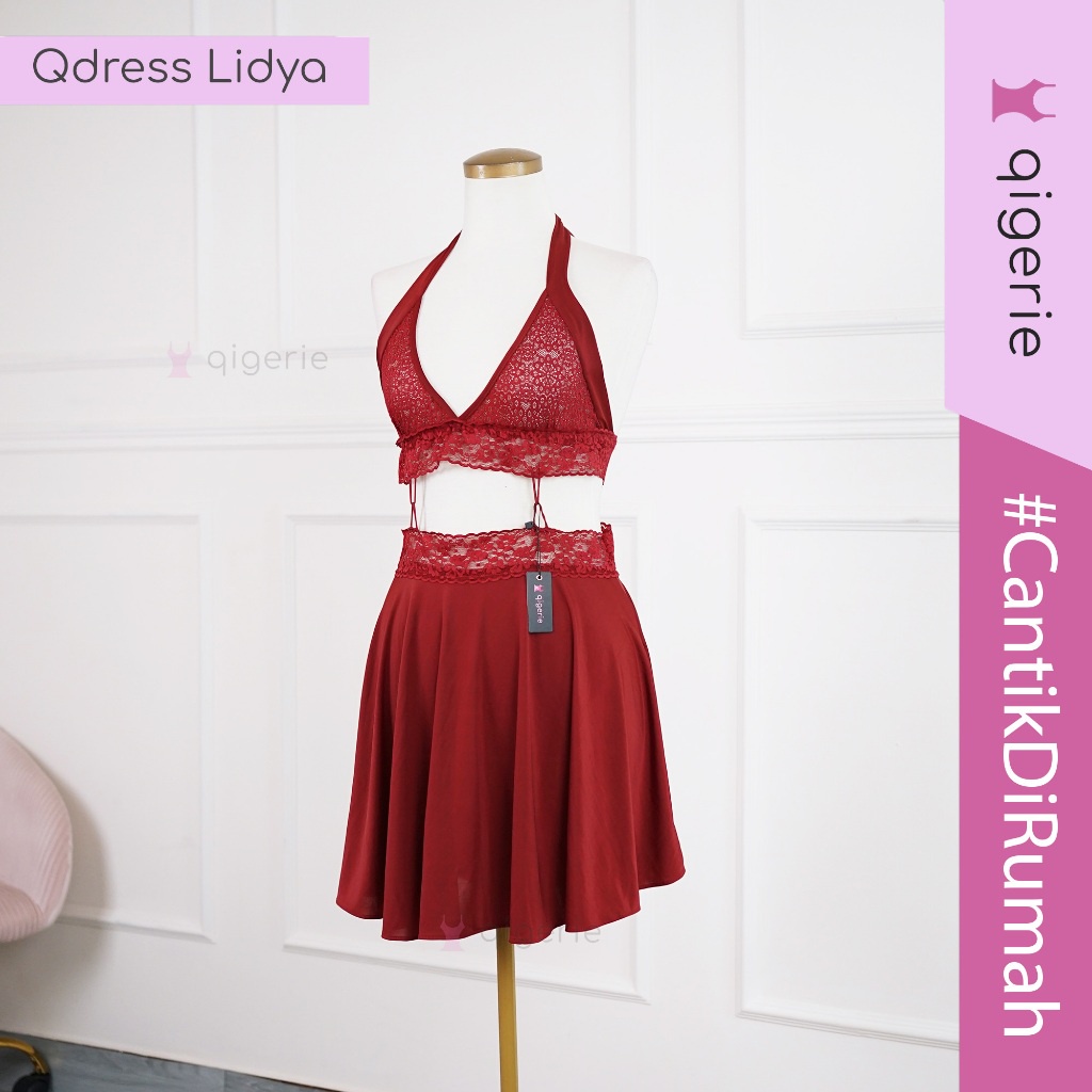 LIDYA QIGERIE BAJU TIDUR SEXY DASTER KEKINIAN BAJU TIDUR WANITA DEWASA LINGERIE SEXY HOT