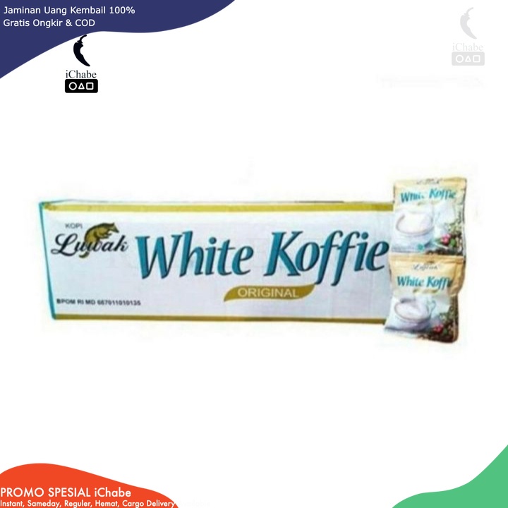 

[BISA COD] DS 1 Dus Luwak White Coffee isi 20rcg x 10pcs (200 pcs)