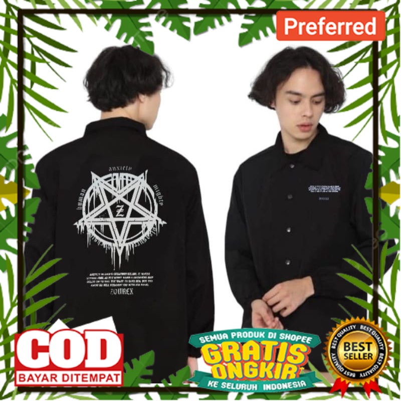 JAKET PARASUT KEREN DESAIN MBOIS //Jaket Coach Pria Dragon Spirit Original Tebaru / Jaket Coach Pria