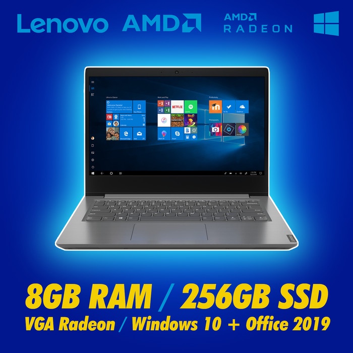 PROMO SPESIAL Laptop Leptop Lenovo RAM 8GB SSD 256GB AMD Radeon Garansi Murah Lektop