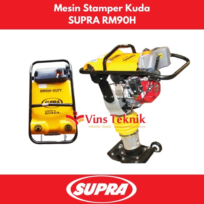 Mesin Stamper Kuda Engine Honda Pemadat tanah RM90 SUPRA RM90H