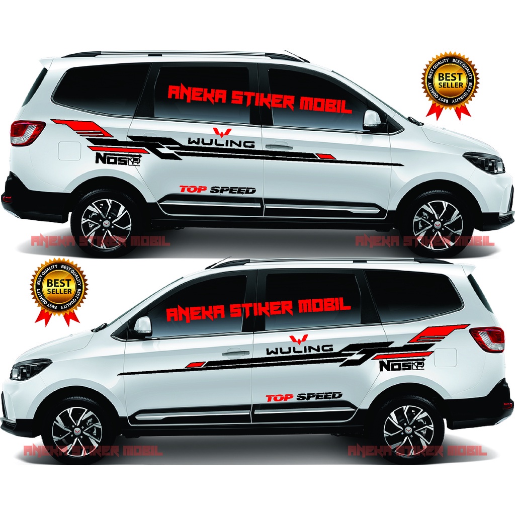 Stiker Mobil Wuling Confero Sticker Cutting Wuling Confero Terbaru