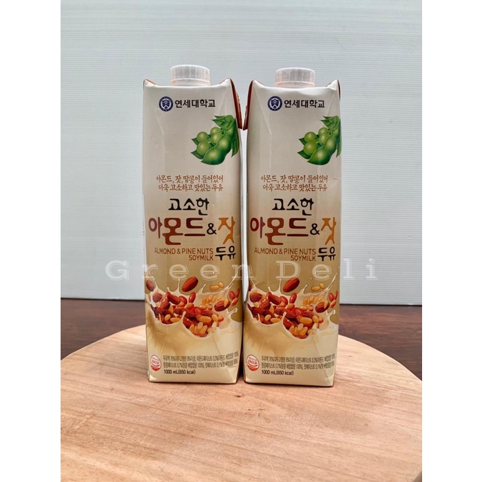 

[KARTON] Yonsei Soymilk Almond & Pinenuts 1 Liter