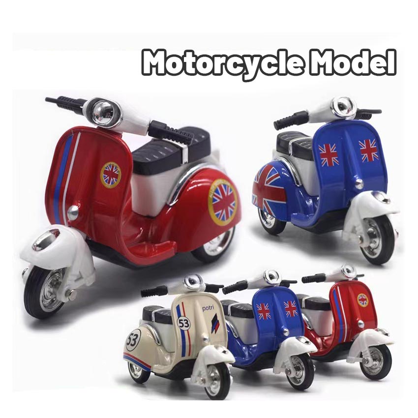 Diecast Miniatur Motor Vespa