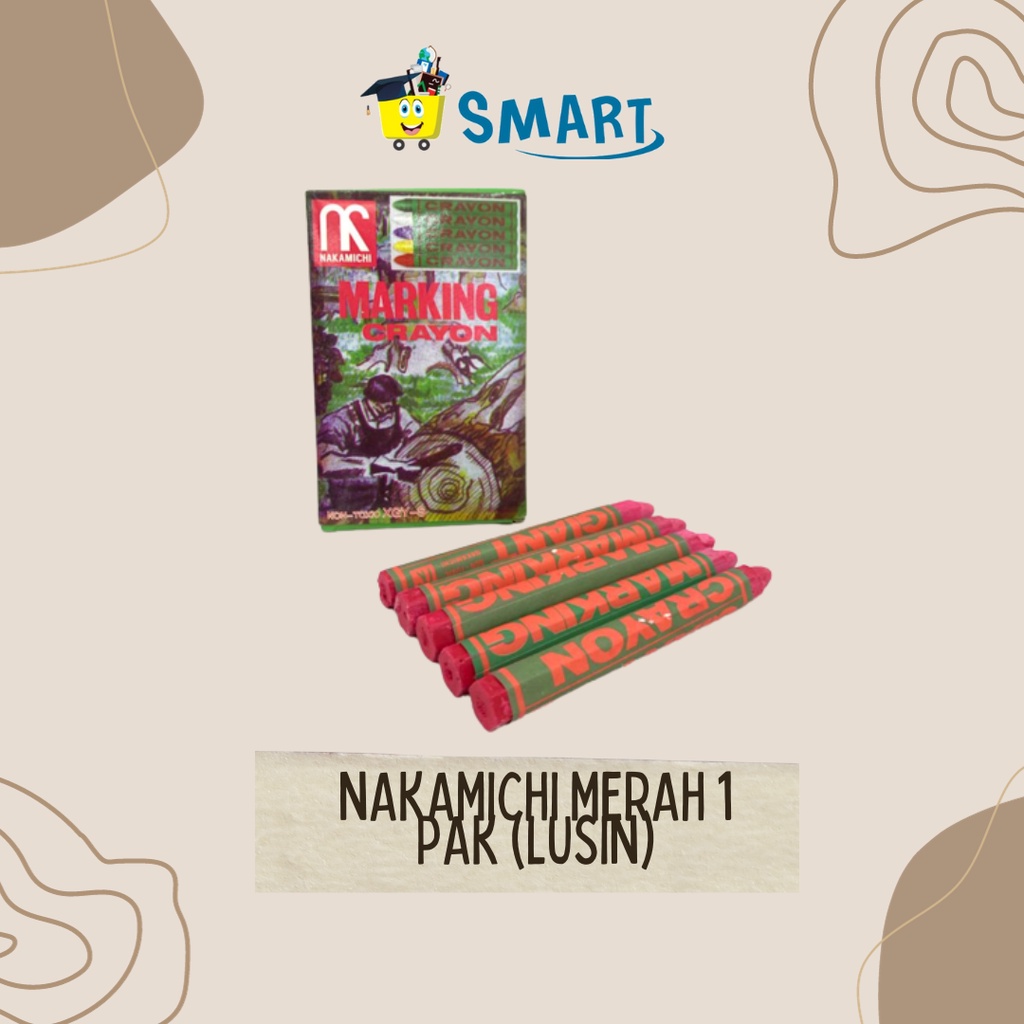 

NAKAMICHI MERAH 1 PAK (LUSIN)