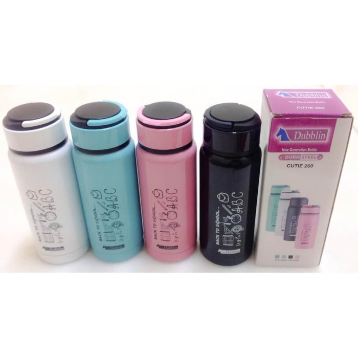 Dubblin Cutie 260ML Termos Air Panas Vaccum Dingin Tahan Lama dijamin