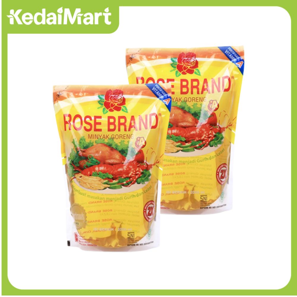 

KM Paket Bundling Minyak Goreng Rose Brand 2 L x 2 Pcs