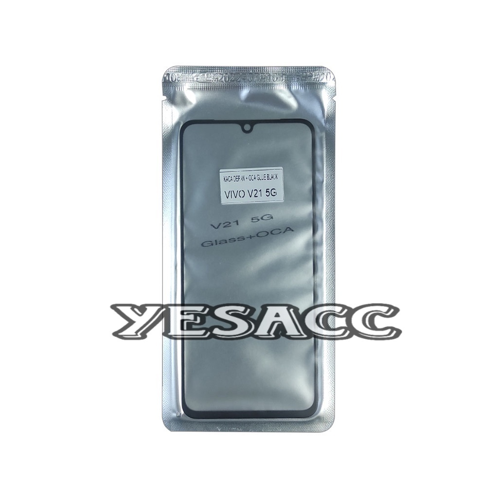 KACA LCD VIVO V21 5G PLUS LEM OCA
