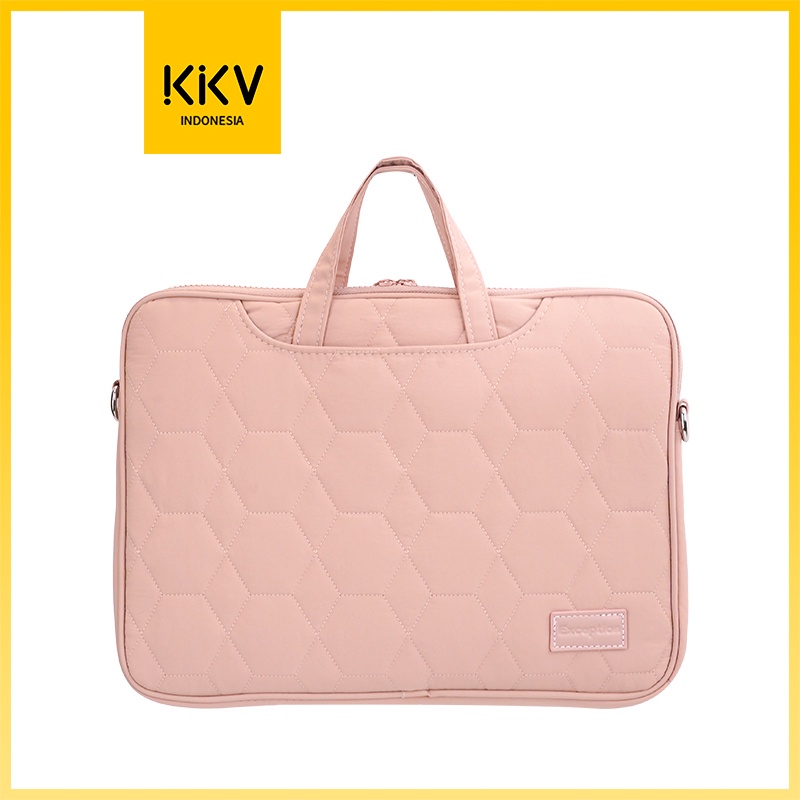 DISKON KKV DUNNS TAS BAHU LAPTOP KLASIK WARNA PINK FUNGSIONAL DAN BERKUALITAS TINGGI