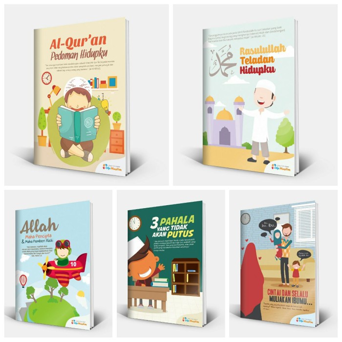

Buku Tulis Islami 1 Pack Isi 10 Oke Muslim - Nasihat Islami - Asli